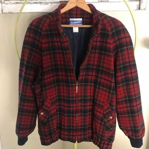 Vintage Pendleton wool Plaid Jacket